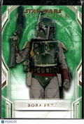 Boba Fett 2015 Topps Star Wars Masterwork Green 87/99 #16
