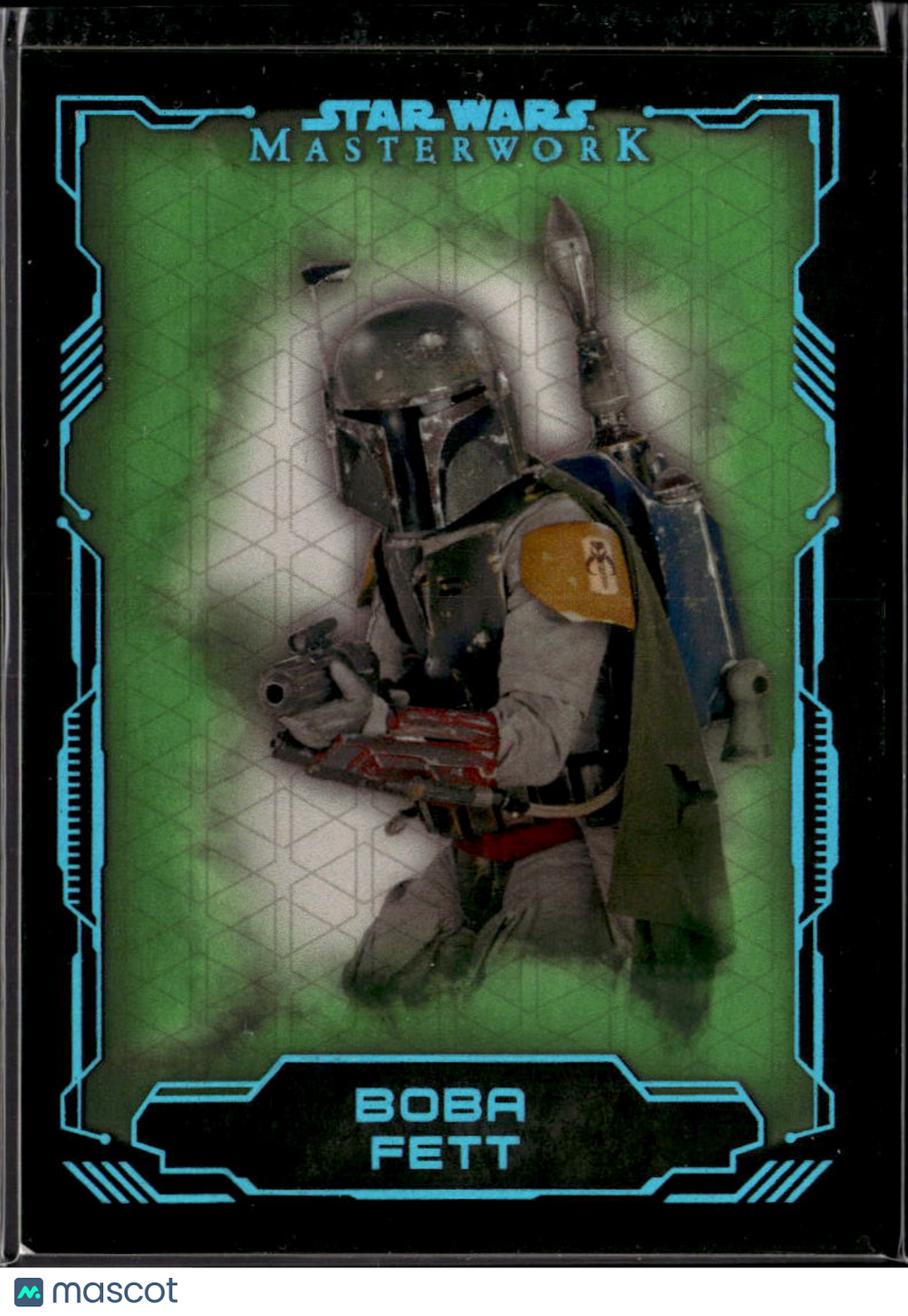 Boba Fett 2016 Topps Star Wars Masterwork Green 34/50 #9