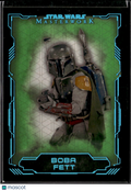 Boba Fett 2016 Topps Star Wars Masterwork Green 34/50 #9