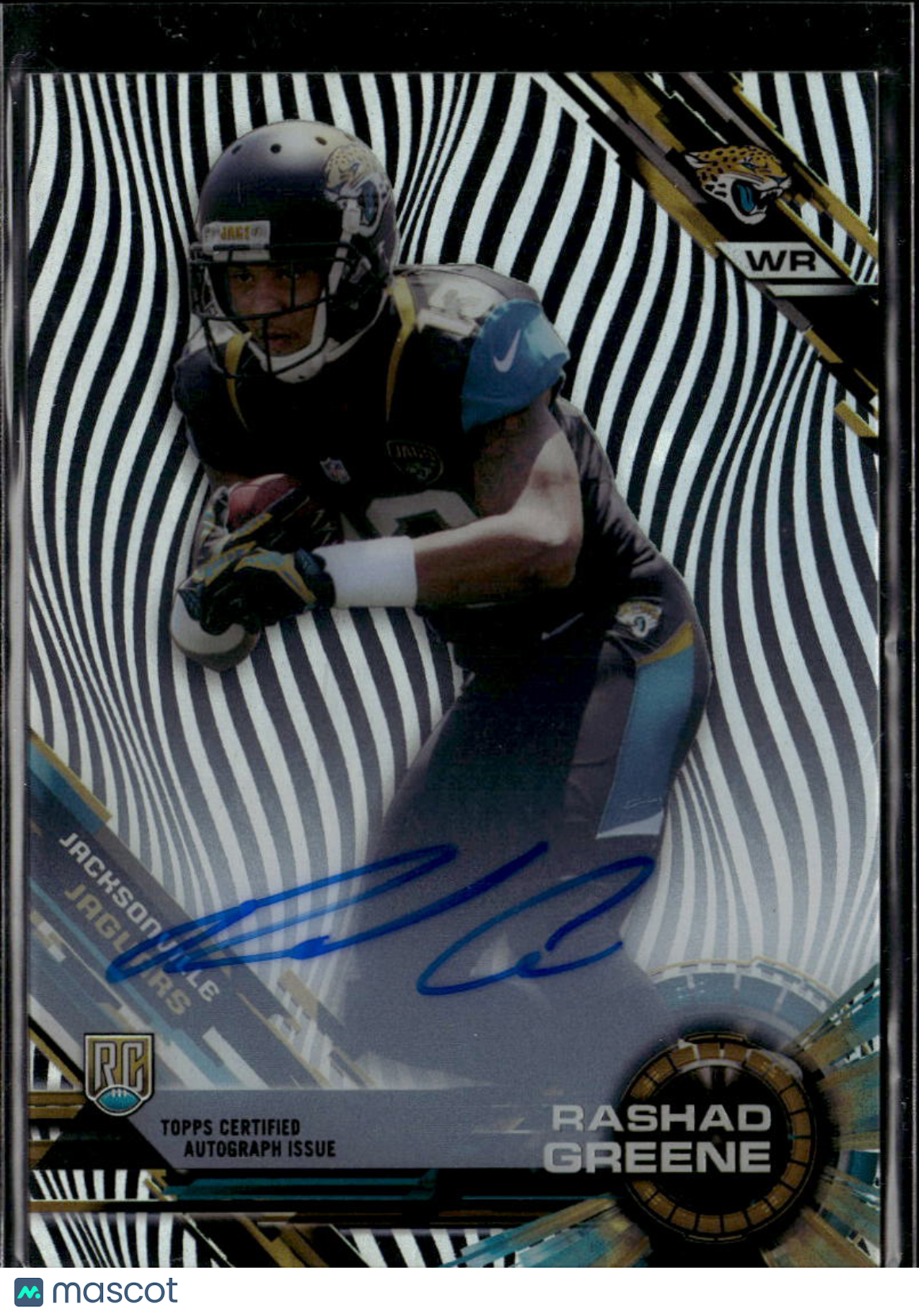Rashad Greene 2015 Topps High Tek Auto Autograph RC Jacksonville Jaguars