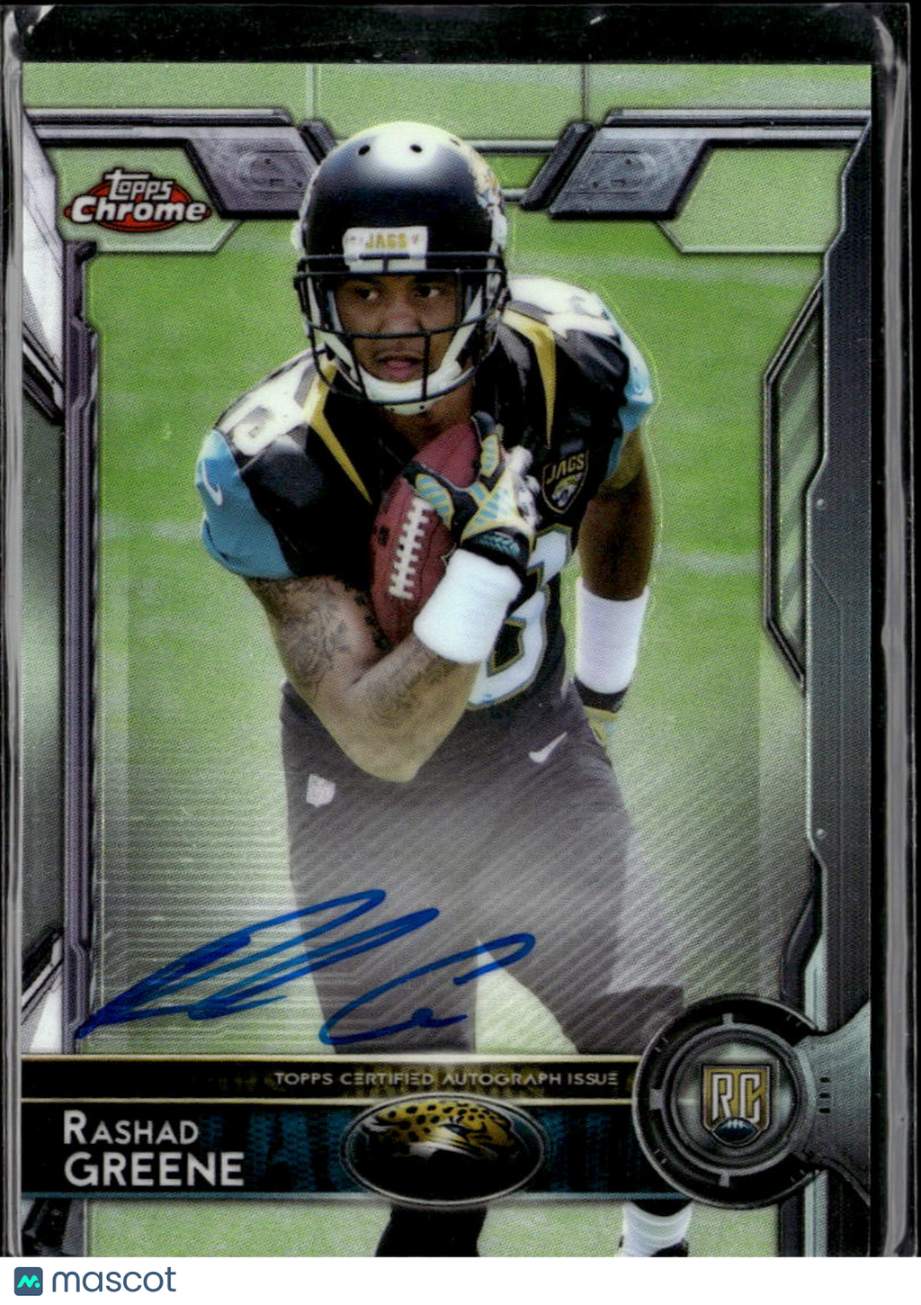 Rashad Greene 2015 Topps Chrome RC Auto Autograph Jacksonville Jaguars