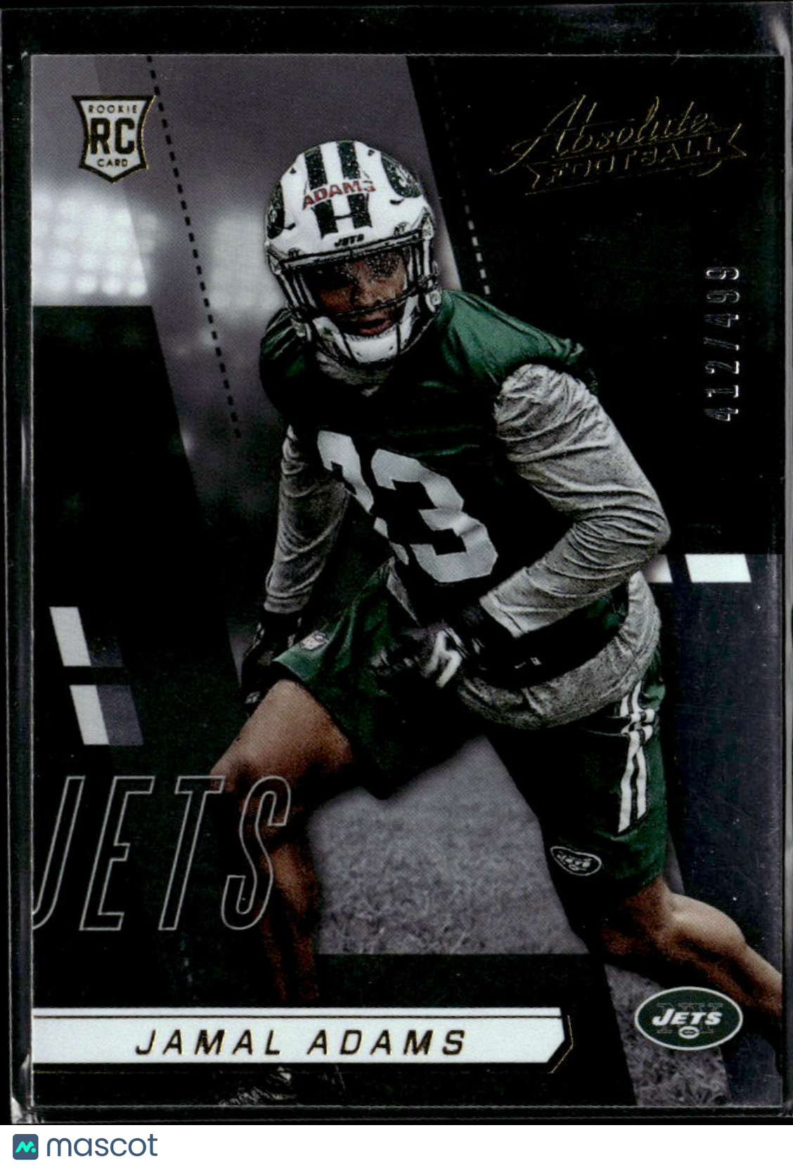 Jamal Adams 2017 Absolute Rookie RC /499 New York Jets
