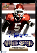 Jaiquawn Jarrett 2011 Upper Deck Auto Autograph Temple Owls