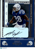 Marlin Jackson 2005 Playoff Contenders Auto Autograph RC Indianapolis Colts