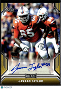 Jawaan Taylor 2019 Leaf Draft Auto Autograph RC Rookie Florida Gators