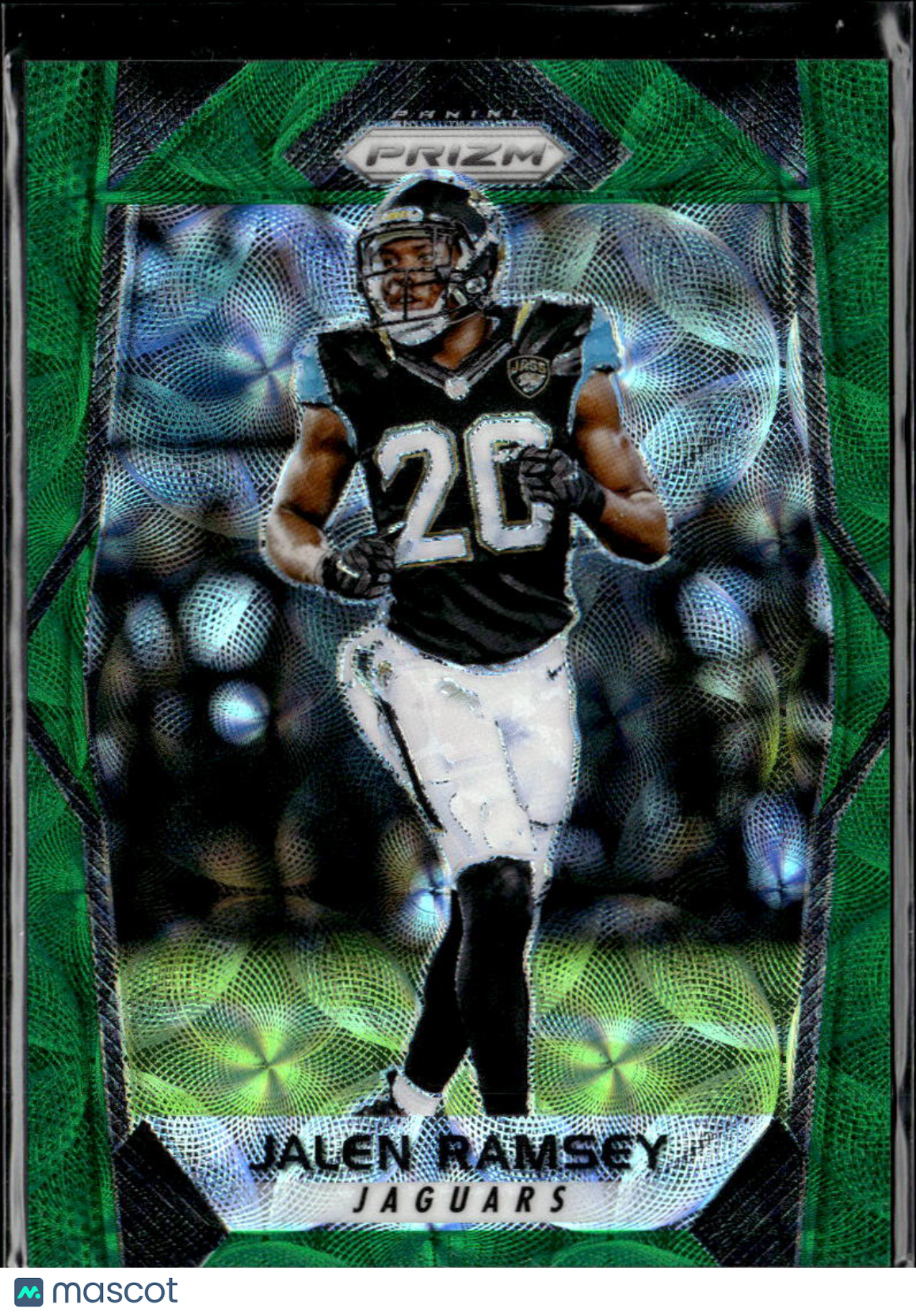 Jalen Ramsey 2017 Prizm Green Scope 17/99 Jacksonville Jaguars