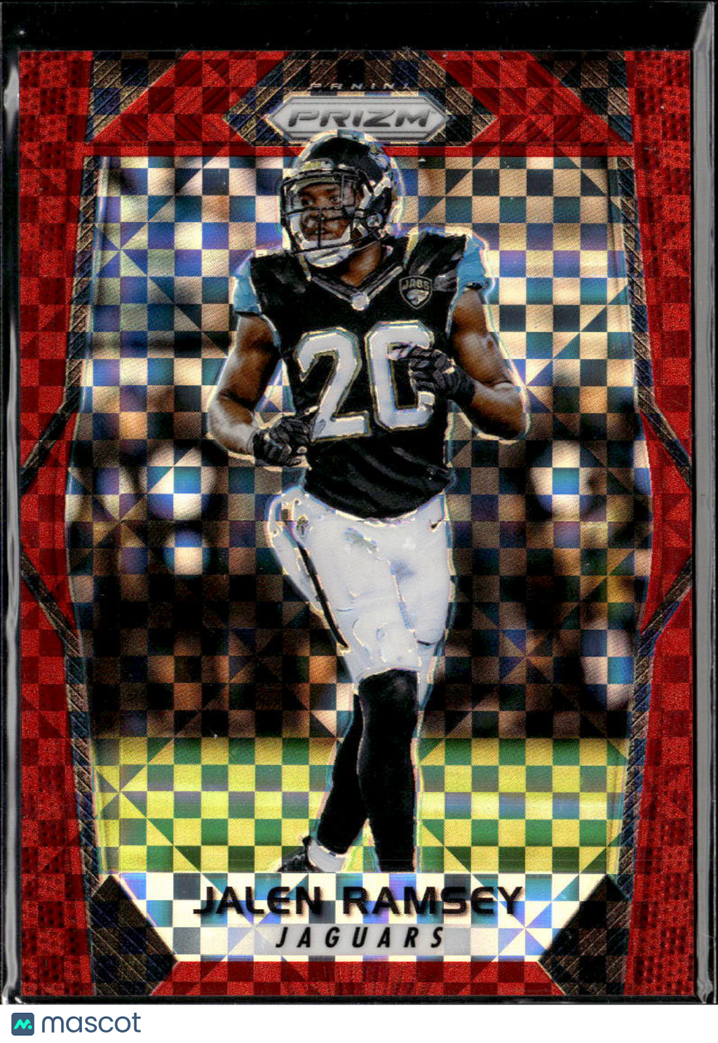 Jalen Ramsey 2017 Prizm Red Power Prizm 29/49 Jacksonville Jaguars