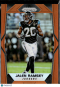 Jalen Ramsey 2017 Panini Prizm Orange 59/275 Jacksonville Jaguars