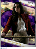 Elizabeth Swann 2025 Topps Chrome Sapphire Disney Purple Refractor 6/15 #4