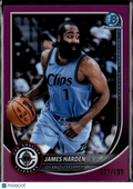 James Harden 2025 Bowman Chrome Purple Refractor /199 Los Angeles Clippers