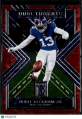 Odell Beckham Jr. 2018 Elite Dual Threats Red 50/99 New York Giants