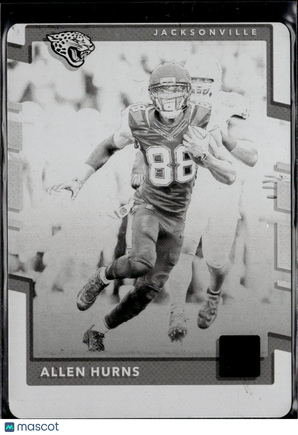 Allen Hurns 2017 Plates & Patches Printing Plate Black 1/1 Jacksonville Jaguars