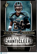 Josh Norman 2012 Upper Deck SPx Rookie RC 193/750 Coastal Carolina Chanticleers
