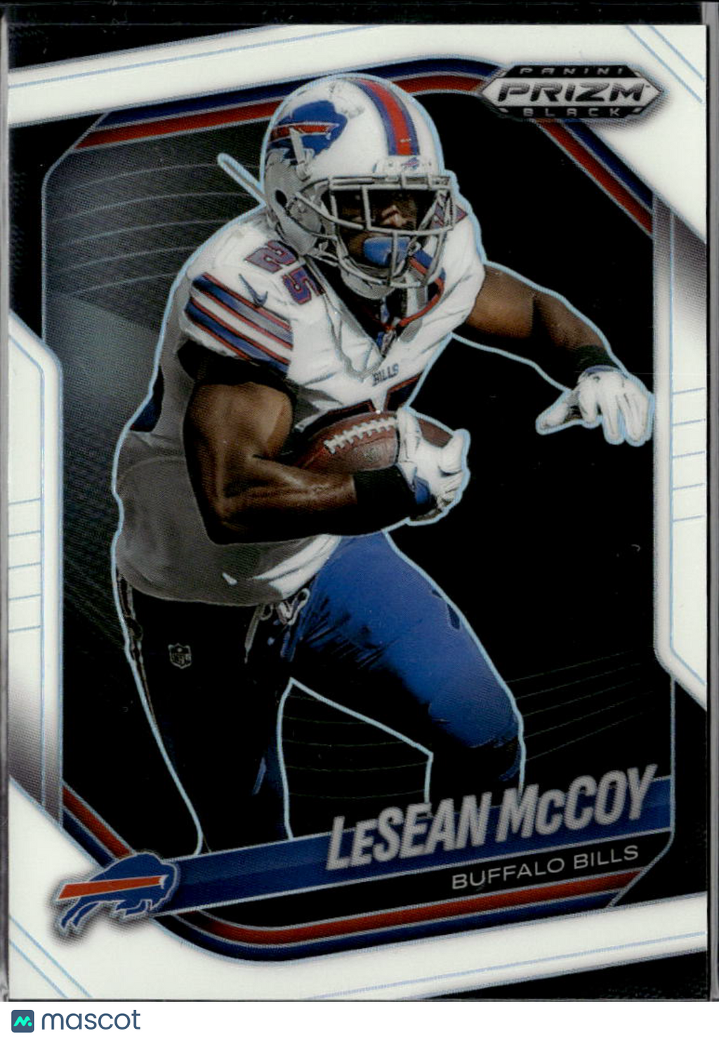 LeSean McCoy 2025 Prizm Black White Prizm 53/175 Buffalo Bills