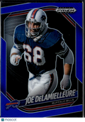 Joe DeLamielleure 2025 Prizm Black Blue 6/199 Buffalo Bills