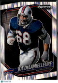 Joe DeLamielleure 2025 Prizm Black Shock 69/249 Buffalo Bills