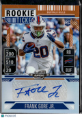 Frank Gore Jr. 2024 Contenders Optic Auto Autograph RC 42/50 Buffalo Bills