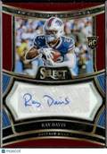 Ray Davis 2024 Select RC Auto Autograph 27/75 Buffalo Bills