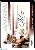 Josh McCown 2005 Fleer Showcase Auto Autograph 233/300 Arizona Cardinals