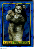 2023 Topps Chrome Sapphire Star Wars Return of the Jedi 40th Anniversary #182