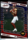 Jayden Daniels 2024 Absolute Red Blue Rookie RC Washington Commanders