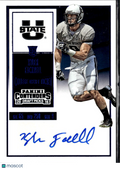 Kyler Fackrell 2016 Contenders Draft Auto Autograph RC Blue Utah State Aggies