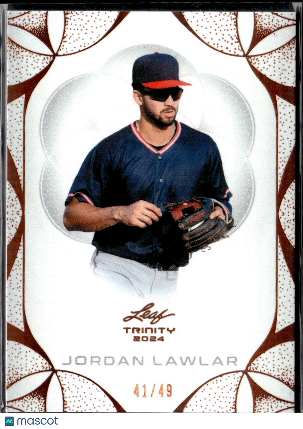 Jordan Lawlar 2024 Leaf Trinity 41/49 Arizona Diamondbacks
