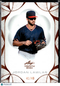 Jordan Lawlar 2024 Leaf Trinity 41/49 Arizona Diamondbacks
