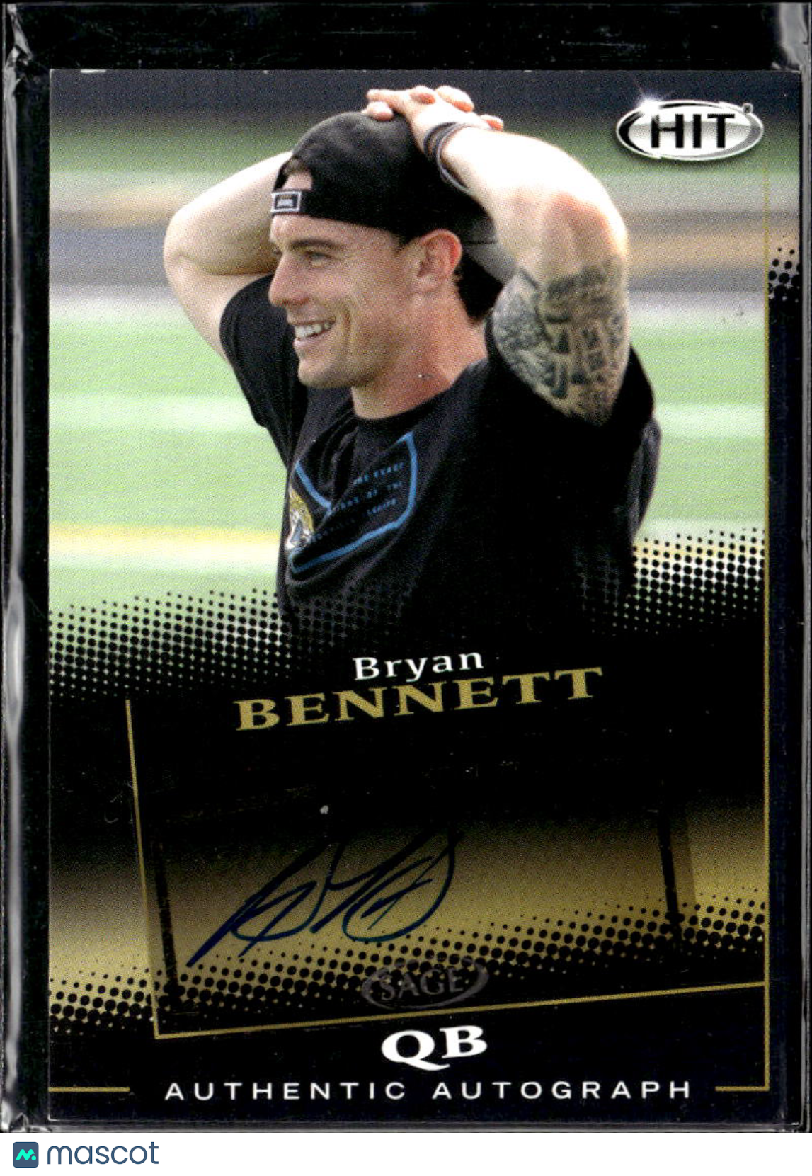 Bryan Bennett 2015 SAGE HIT Auto Autograph RC Southeastern Louisiana Lions