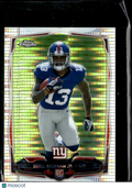 Odell Beckham Jr. 2014 Topps Chrome Mini Pulsar Refractor RC 37/102 Giants