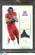 Rob Gronkowski 2015 National Treasures Game Worn Patch 5/25 Arizona Wildcats
