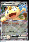 Meowth EX 2026 Mega Evolution – Perfect Order Holo Double Rare RR #62/88