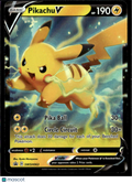 Pikachu V 2020 Sword & Shield Promos Holo Black Star Promo RA #SWSH063