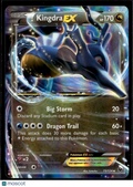 Kingdra EX 2016 Fates Collide Holo Rare #73/124
