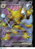 Alakazam EX 2023 Scarlet & Violet 151 Holo Secret Rare FA #188/165
