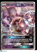 Mewtwo GX 2019 Sun & Moon Promos Holo Black Star Promo #SM196