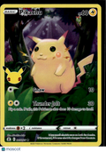 Pikachu 2021 Celebrations Holo Rare #5/25