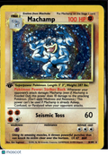 Machamp 1999 Base Set Holo Rare 1st Edition #8/102