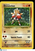 Hitmonchan 1999 Base Set Holo Rare #7/102