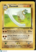 Marowak 1999 Jungle Uncommon 1st Edition #39/64