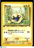 Mareep 2001 Neo Revelation 1st Edition #58/75
