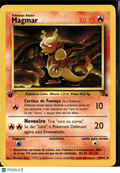 Magmar 1999 Fossil Uncommon Portuguese 1st Edition #39/62