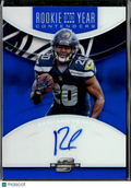 Rashaad Penny 2018 Contenders Optic Auto Autograph RC 12/25 Seattle Seahawks