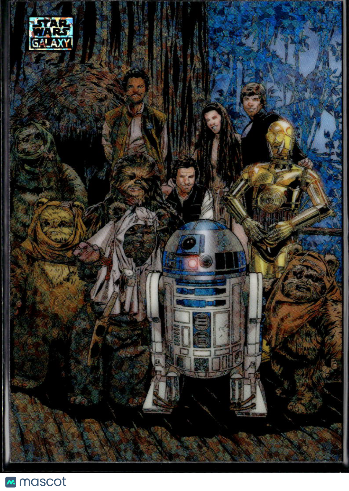 Celebration on Endor 2026 Topps Star Wars Galaxy Mini Diamond Refractor #78
