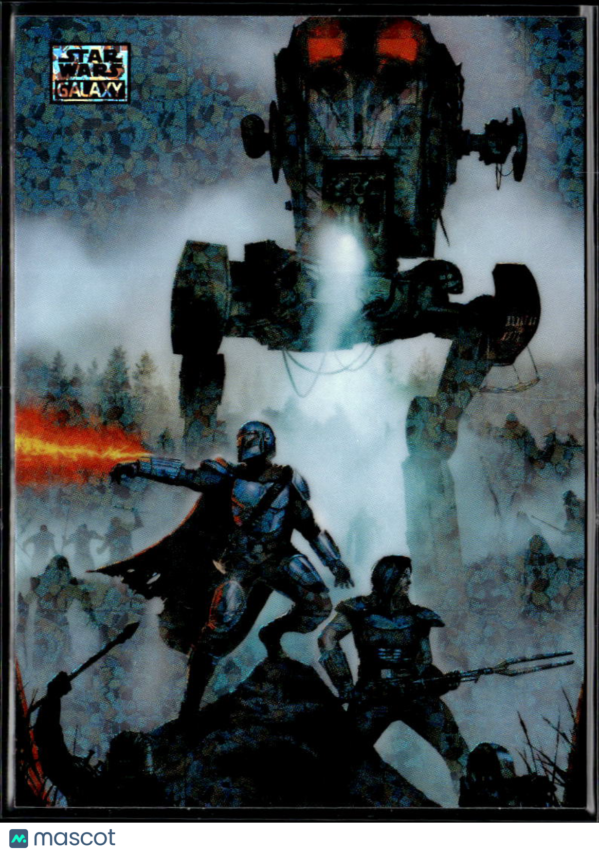 Raider Ambush 2026 Topps Star Wars Galaxy Mini Diamond Refractor #57