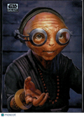 Maz Kanata 2026 Topps Star Wars Galaxy Refractor #22