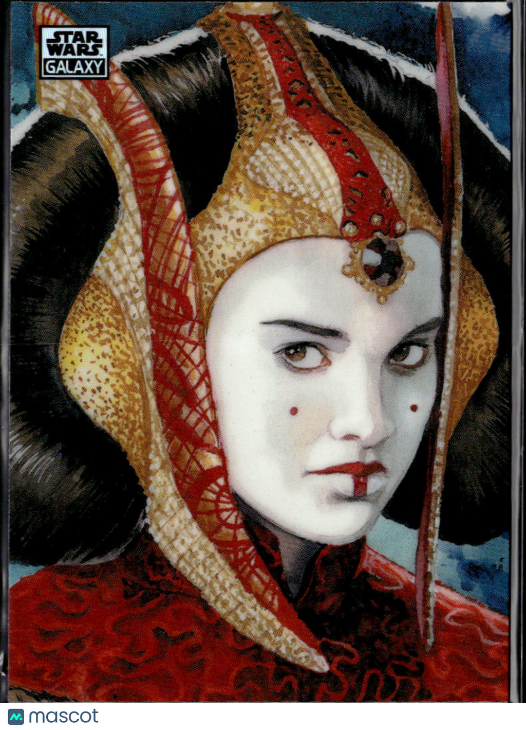 The Queen of Naboo 2026 Topps Star Wars Galaxy Refractor #17