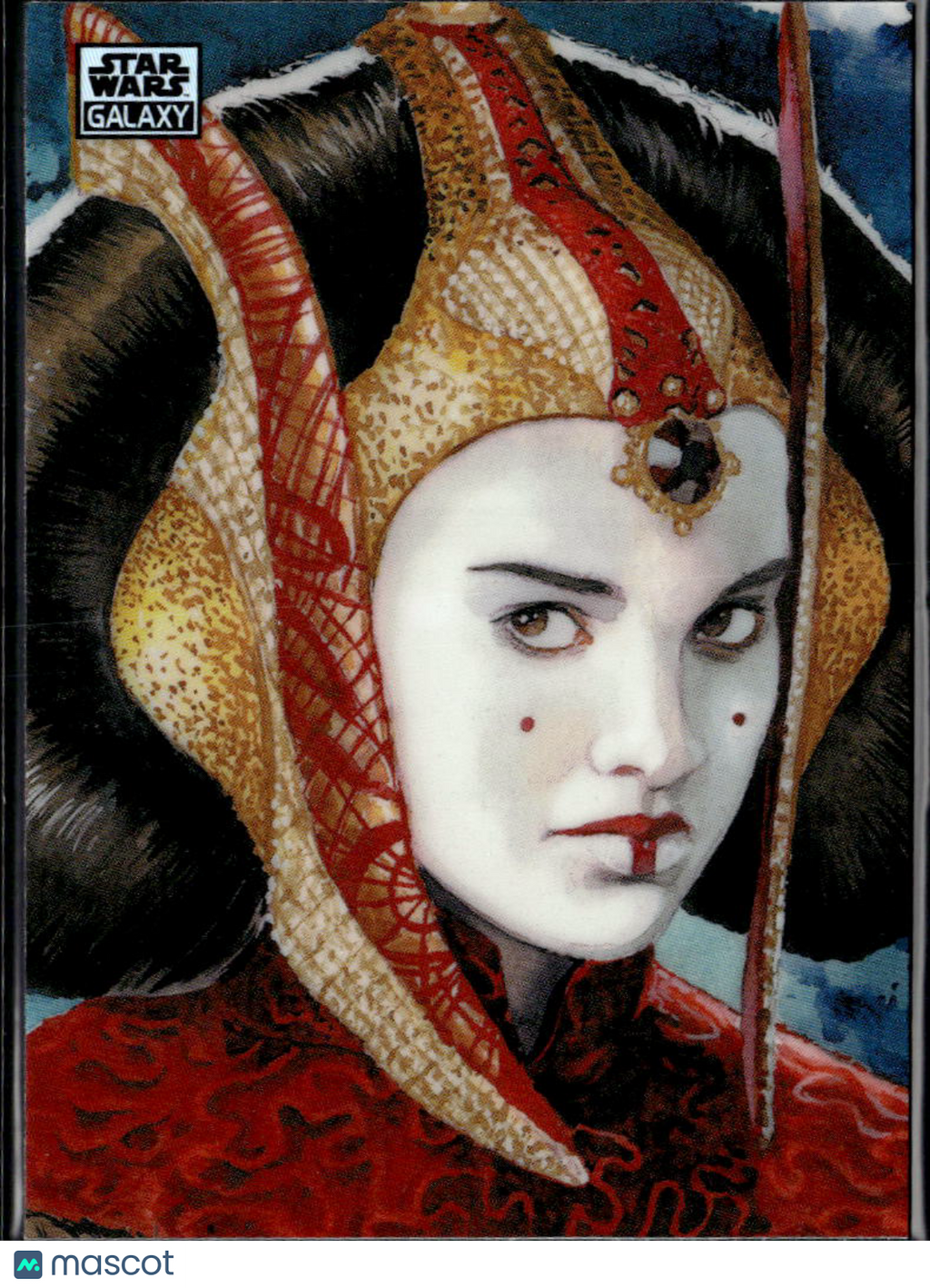 The Queen of Naboo 2026 Topps Star Wars Galaxy Refractor #17