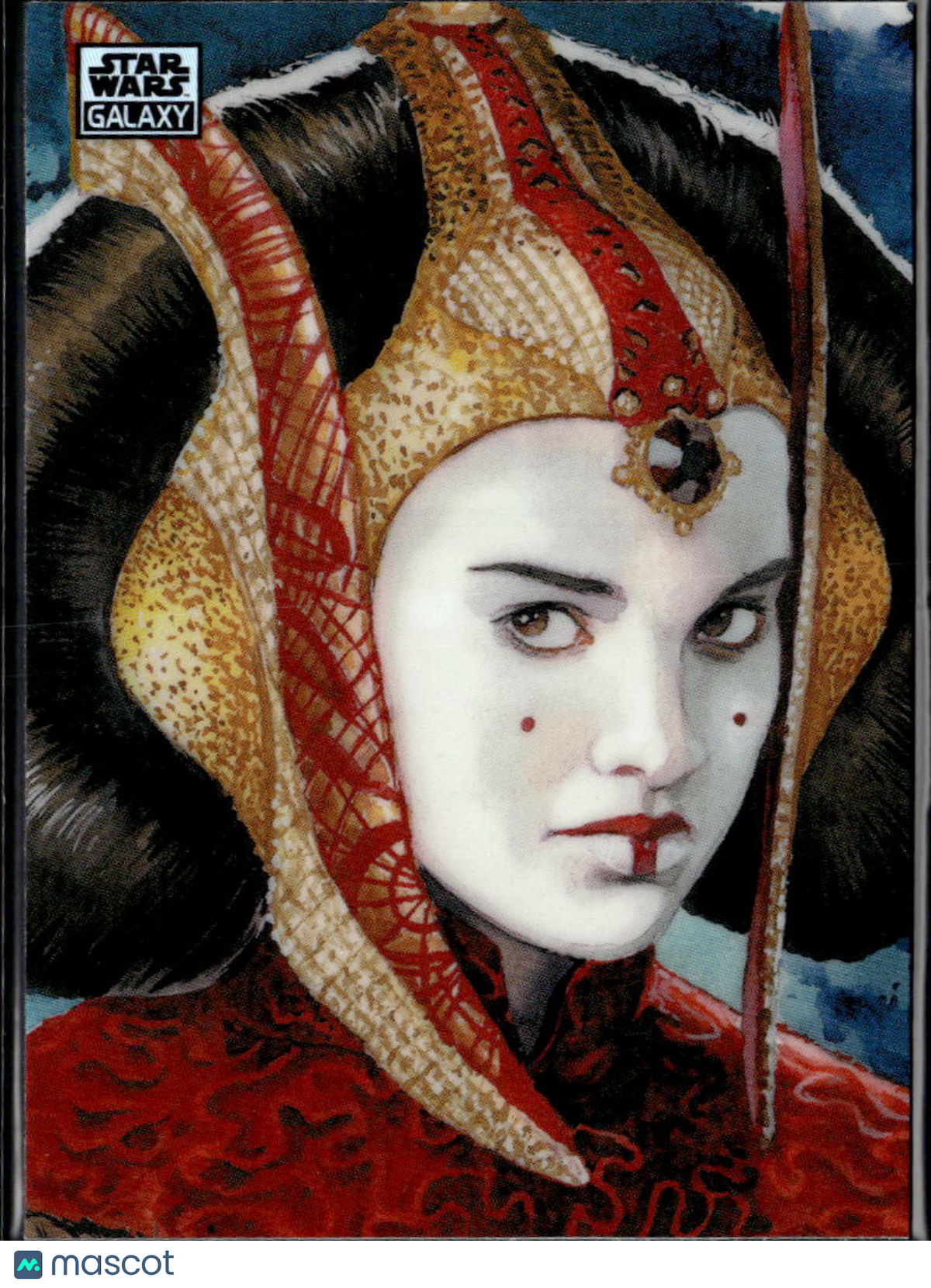 The Queen of Naboo 2026 Topps Star Wars Galaxy Refractor #17