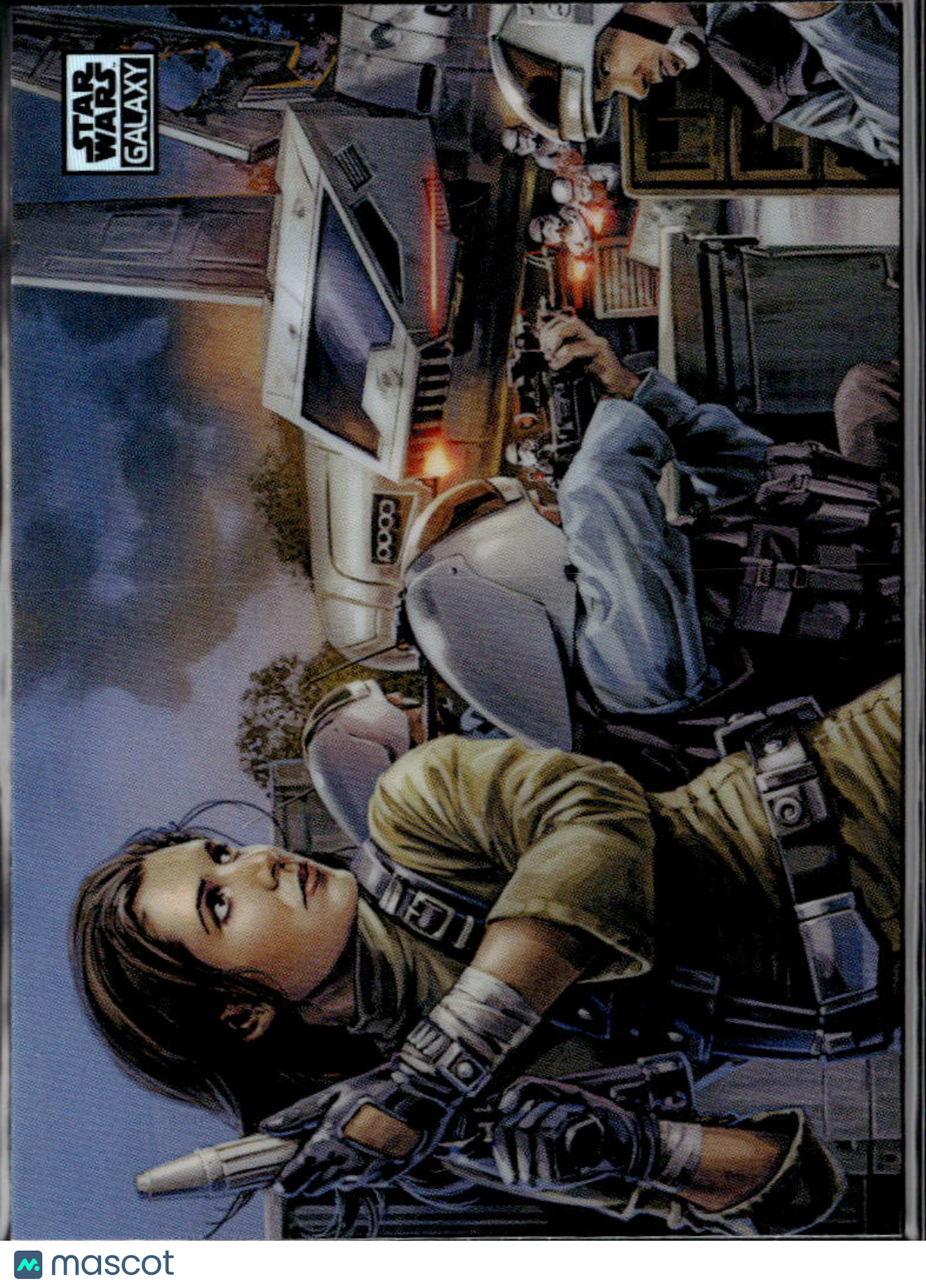 Fighting Back 2026 Topps Star Wars Galaxy Refractor #74